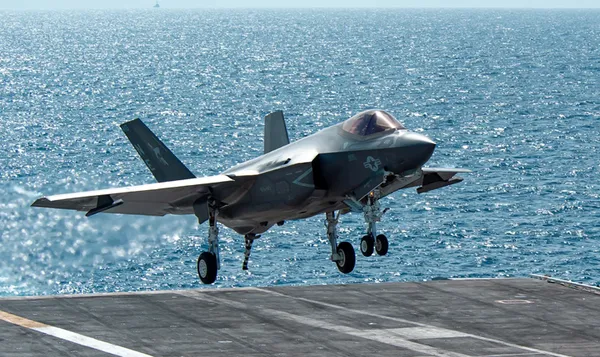 ABD’de F-35 savaş uçağı düştü! İşte pilotun son durumu