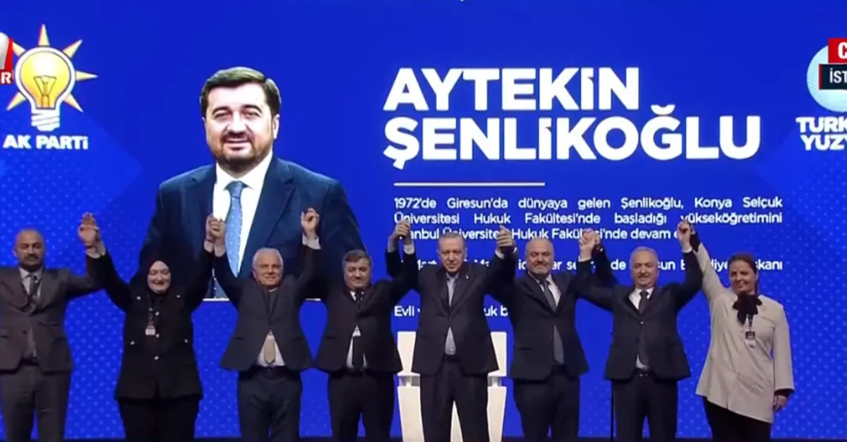 AK Parti Giresun adayı Aytekin Şenlikoğlu oldu