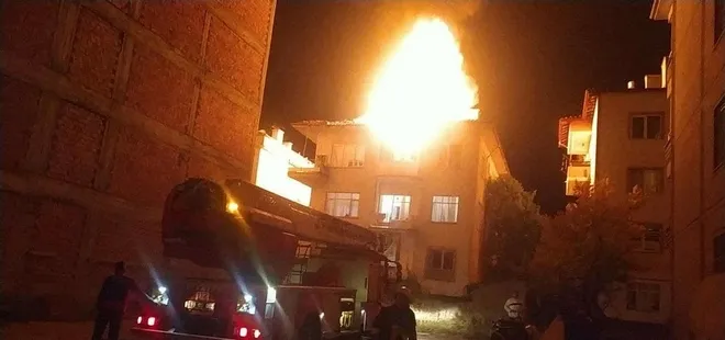 Çorum'da korkutan yangın