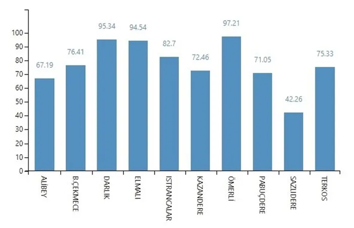 Son dakika: İstanbul'un barajlarındaki doluluk oranı yüzde 80'i aştı - 1