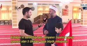 Cami imamı İsrail soykırımını anlattı