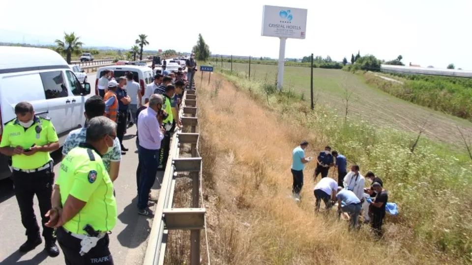 Cesedi otoyol kenarında bulundu! Polis soruşturma başlattı