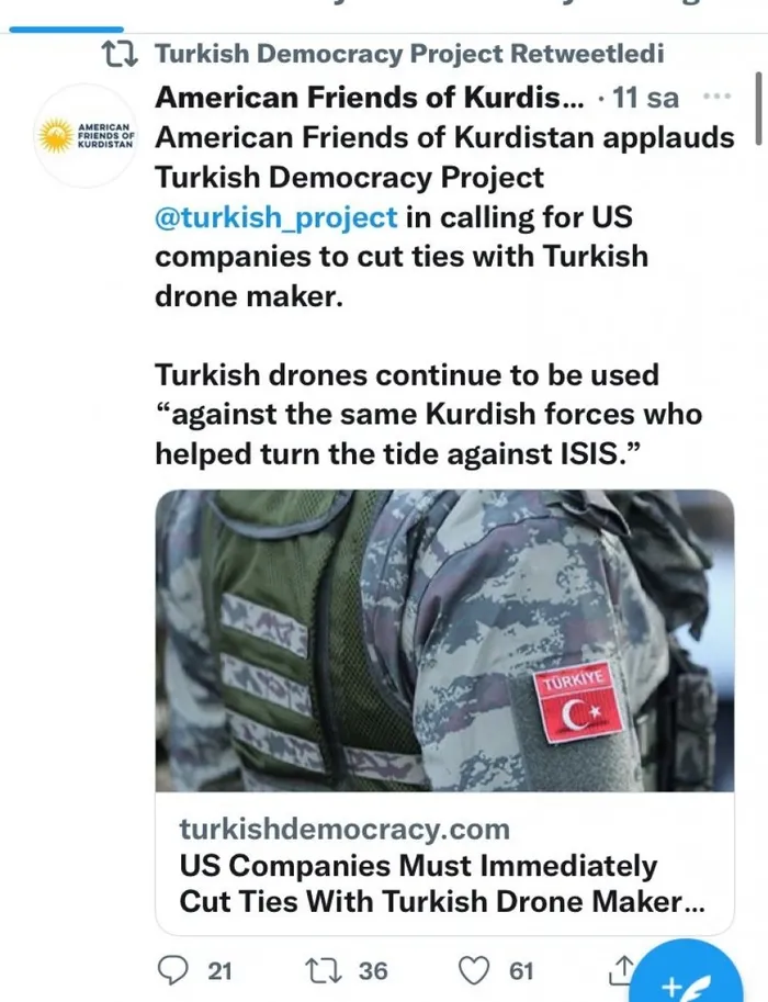 ABD’de Türkiye düşmanları yine sahnede! FETÖ tabanlı dernekten Baykar’a boykot çağrısı