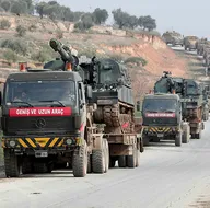 TSKdan İdlibe 100den fazla araçla dev sevkiyat!