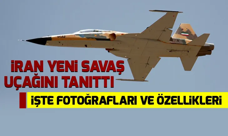 İşte İranın yeni savaş uçağı: Kevser