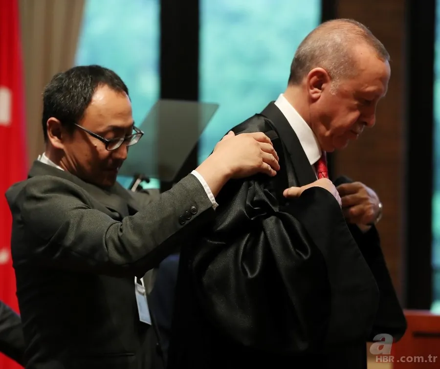 Başkan Erdoğan Japonya'da çay seremonisine katıldı 21