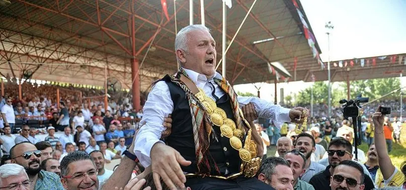 Kırkpınar'da ağalık yarışını Seyfettin Selim kazandı