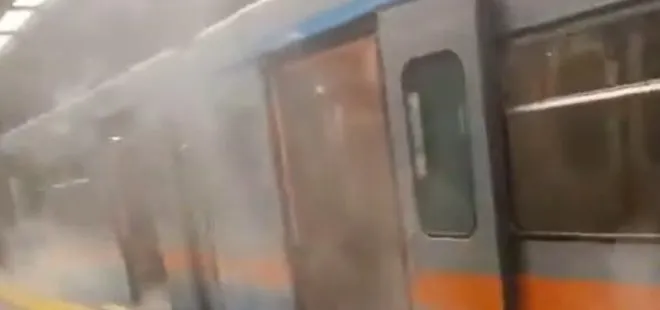 CHP’li İBB’den bir ulaşım skandalı daha! Arızalanan metrodan dumanlar yükseldi| Vatandaşlar büyük panik yaşadı