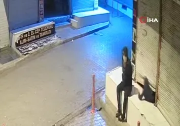 Adana'da 3 kardeşin soygunu kamerada