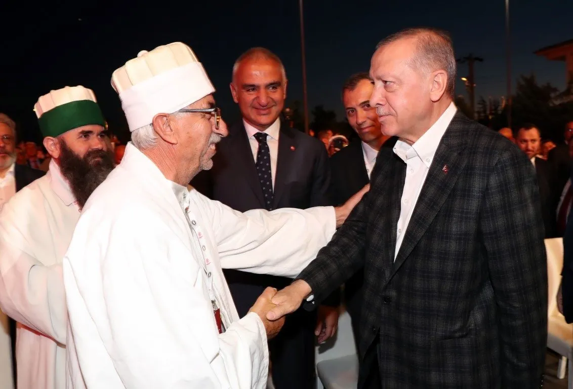 Başkan Recep Tayyip Erdoğan, Hacı Bektaş Veli Dergahı'nı ziyaret etti
