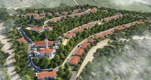 Yanan köy evlerinin inşa süreci başlıyor