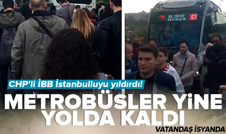 CHP’li İBB İstanbulluyu yıldırdı!