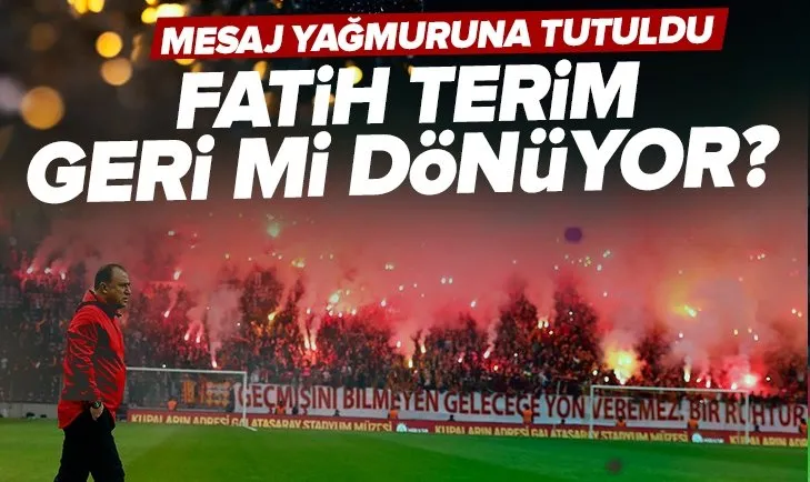 Fatih Terim bombası! Geri mi dönüyor? Ankaragücü... Galatasaray...