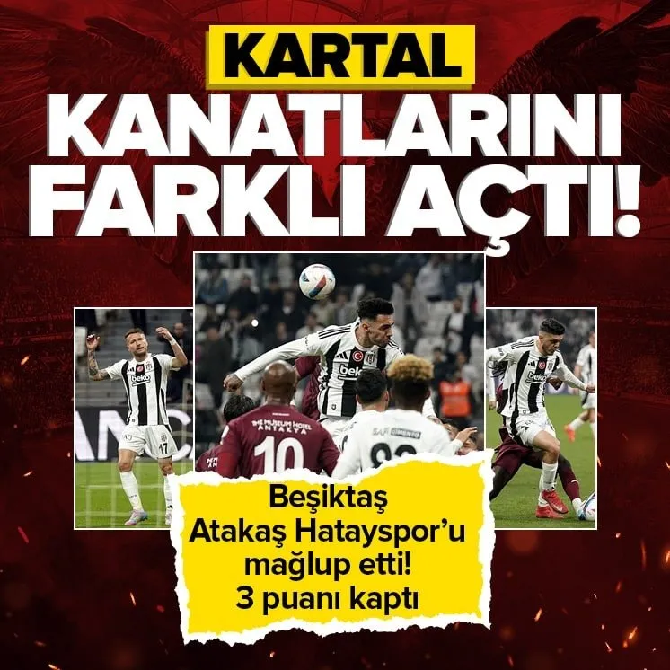 Beşiktaş farklı galip