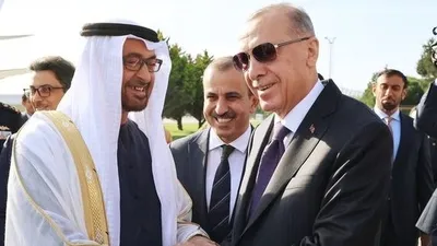 Başkan Erdoğan Zayed Al Nahyan’la görüştü