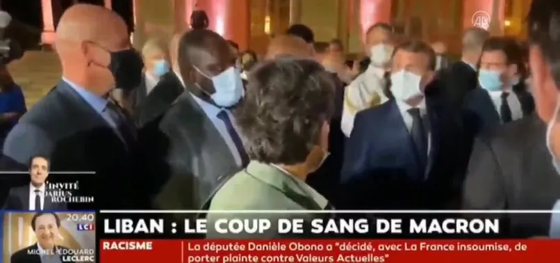 Fransa Cumhurbaşkanı Macron'dan gazeteciye fırça!
