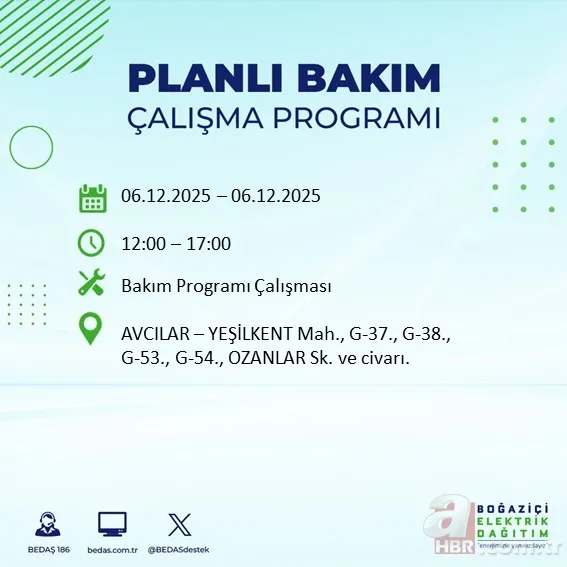 O ilçede yaşayanlar dikkat! 10 saatlik kesinti olacak: İşte BEDAŞ-AYEDAŞ güncel liste 3
