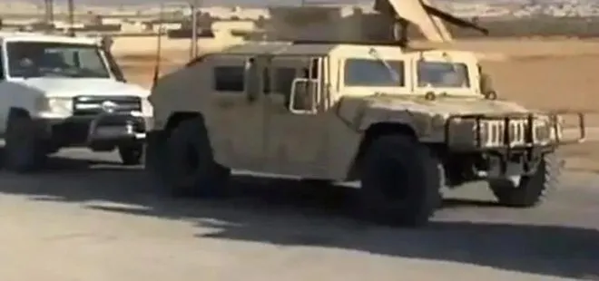 PKK/YPG’li teröristler Halep’ten ABD zırhlılarıyla kaçtı