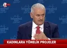 Binali Yıldırım kadınlara yönelik projelerini canlı yayında anlattı |Video