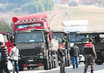 17-25 Aralık tutmadı TIR’lar durduruldu