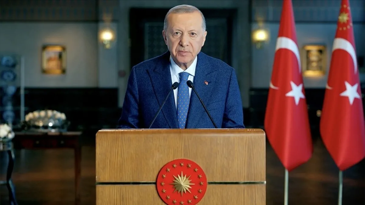 Başkan Erdoğan'dan Türk Günü Yürüyüşü'ne videolu mesaj: Türkiye’nin sesi ve temsilcisisiniz