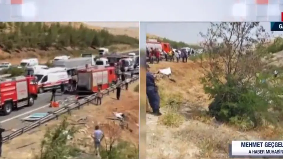 Gaziantep’te feci kaza! A Haber muhabirinin en zor yayını… Canlı yayında gözyaşlarını tutamadı boğazı düğümlendi