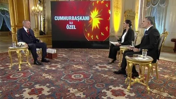 Başkan Erdoğan canlı yayında gündemi değerlendirdi