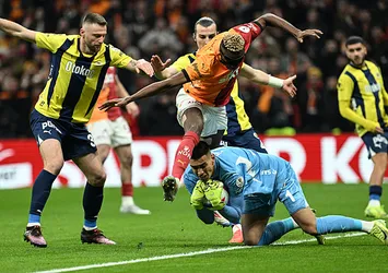 Galatasaray - Fenerbahçe derbisinde gol sesi çıkmadı