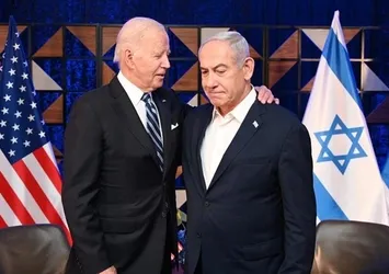 ABD Başkanı Biden katil Netanyahu ile görüştü! İran'a misilleme hazırlığı masada...