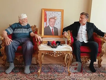 Başkan Recep Tayyip Erdoğan’ın görüştüğü 85 yaşındaki Hüseyin Bayraktar’a Togg sürprizi