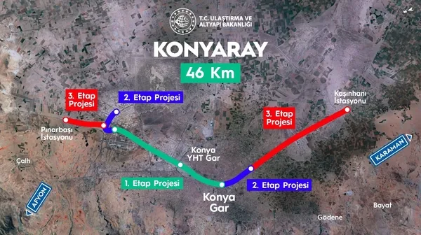 KonyaRay için düğmeye basıldı! Bakan Abdulkadir Uraloğlu: Geleceğe yatırım olarak görüyoruz