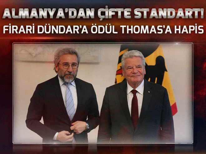 Can Dündar’a ödül Thomas’a hapis