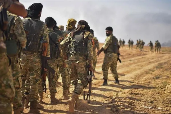 Suriye’ye kara harekatı artık an meselesi! Suriye Milli Ordusu emir bekliyor! Topçu birliklerinden ağır bombardıman