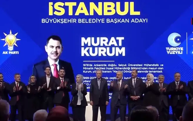 AK Parti İstanbul adayı Murat Kurum oldu