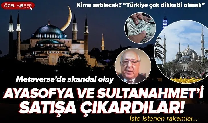 Ayasofya ve Sultanahmet Camii’ni satışa çıkardılar! Metaverse gerçekleri neler? Metaverse nedir? Bülent Erandaç A Haber ekranlarından uyardı
