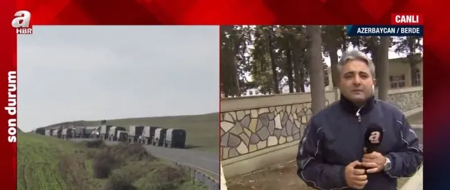 Rus Barış Gücü kurulacak Ortak Harekat Merkezi için Berde’ye geldi