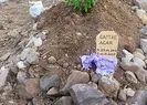 Gamze Acarın mezarında dikkat çeken detaylar