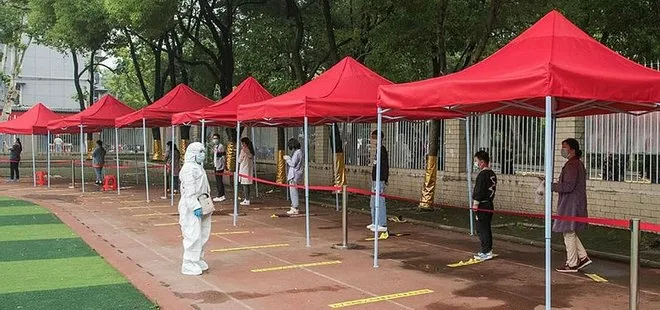 Wuhan’da test kuyruğu: 3 milyon 750 bin kişiye koronavirüs testi yapıldı