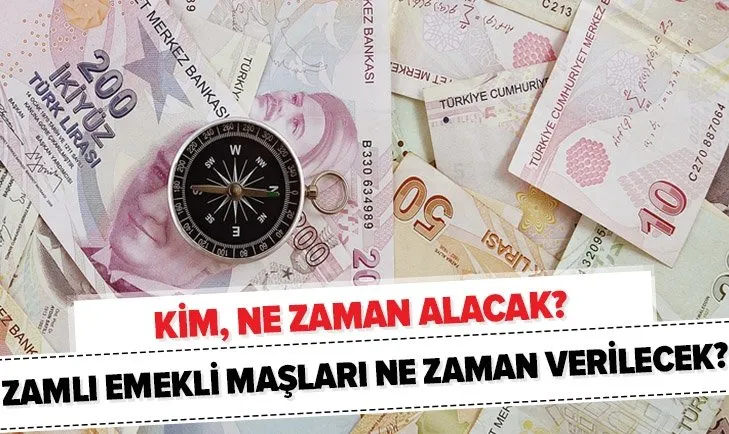 Emeklinin zamlı maaş ödemeleri başlıyor! 2020 SSK Bağkur emekli maaşları ne zaman yatacak? Kim, ne zaman alacak?