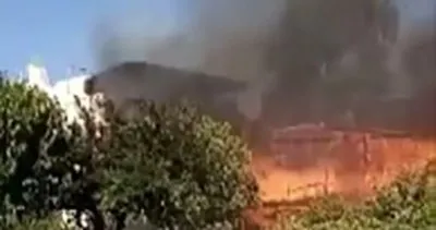 İzmir’de dehşet anları! Sinir krizi geçirdi evini yaktı