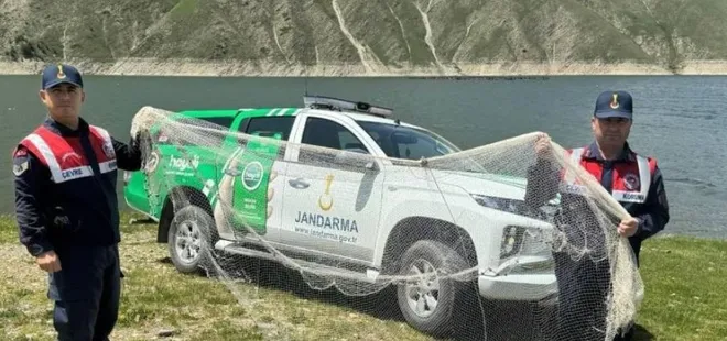 Jandarma kaçak avcıları yakaladı