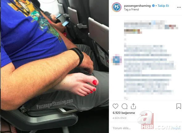 Son dakika: Uçakta akılalmaz olay! Saçından tutup yaka paça attılar 9