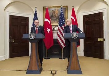 Cumhurbaşkanı Erdoğan, Trump ile görüştü