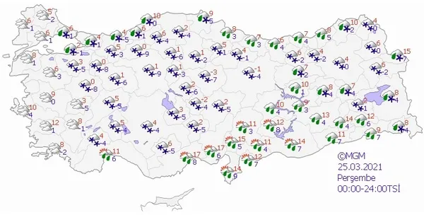 Türkiye'ye Sibirya soğukları ve kar geliyor! Hangi illere kar yağacak? Meteoroloji'den kar ve sel uyarısı - 7