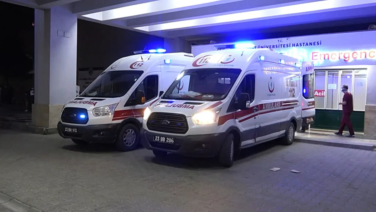 Elazığ'da otomobil uçurumdan yuvarlandı: 2 ölü 1 yaralı