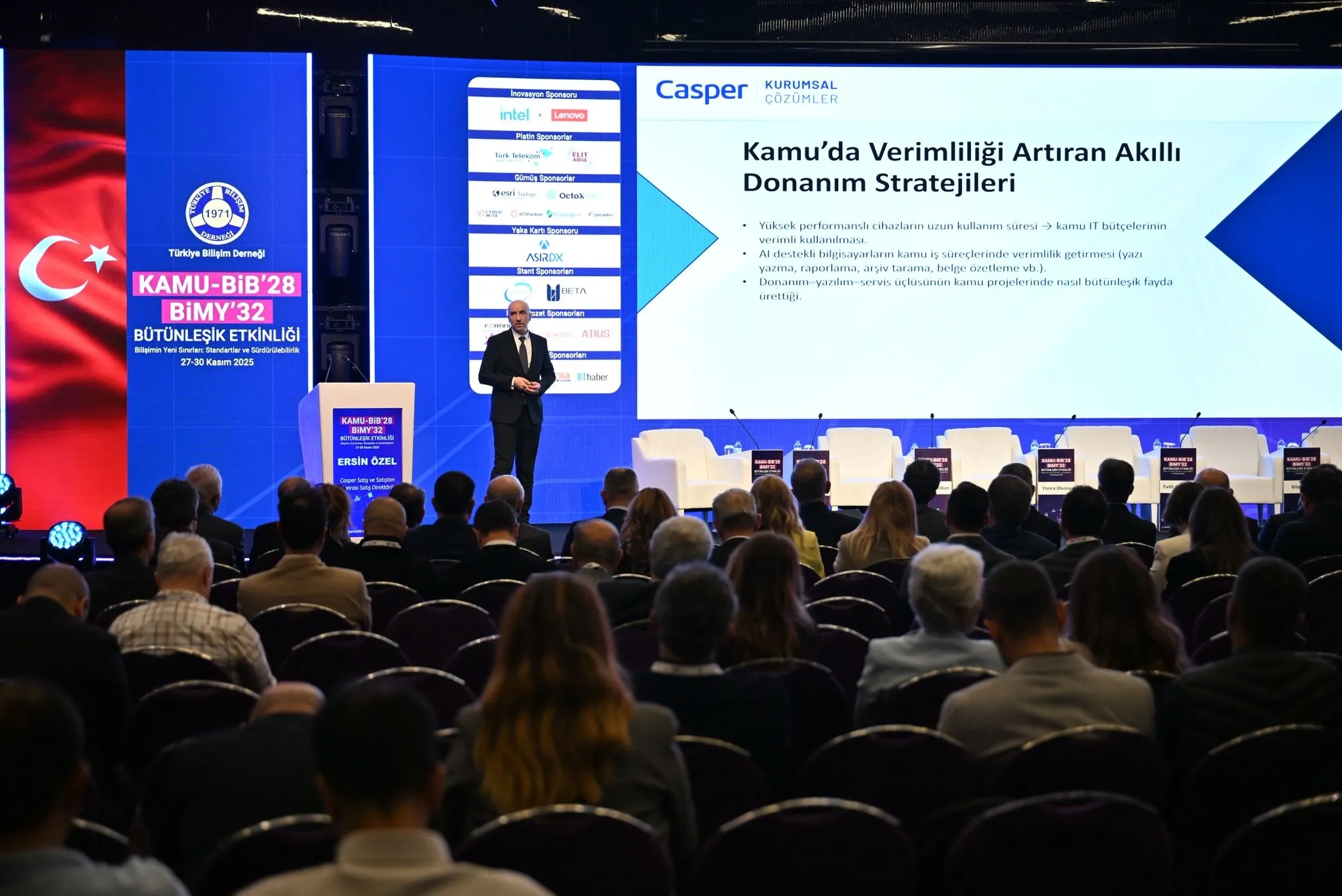 Casper, TBD Kamu-BİB’28 ve BİMY’32 Bütünleşik Etkinliğinin ana sponsoru oldu
