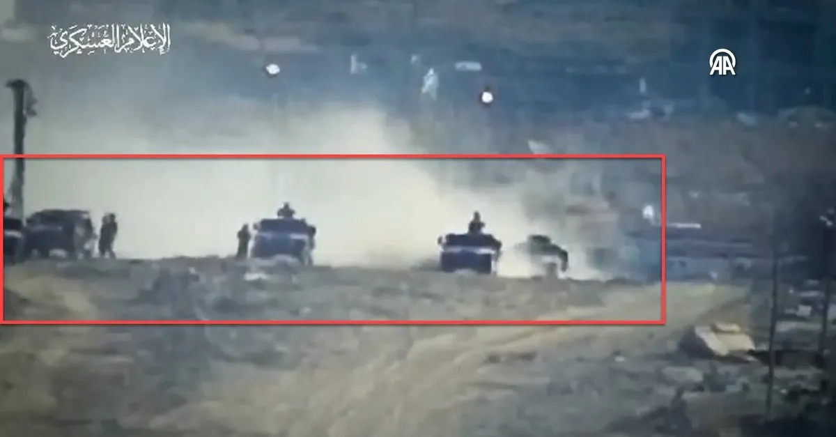 Kassam Tugayları mayın tarlası hazırladı! Katil İsrail askerlerine ölümcül pusu | İşte operasyondan saniye saniye görüntüler | Video İzle