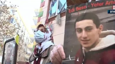 Evlat nöbeti tutan annenin bir günü