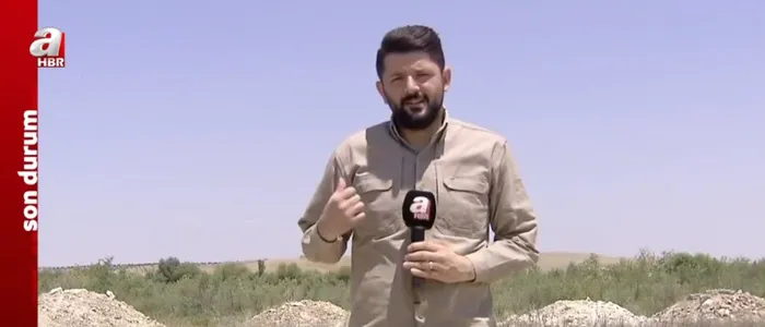 İşte Zor Mağar’daki teröristler! A Haber PKK/YPG’lileri görüntüledi