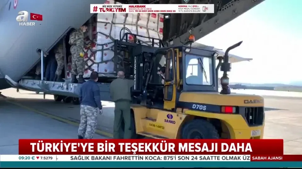 İngiltere’den Türkiye’ye yardım teşekkürü |Video